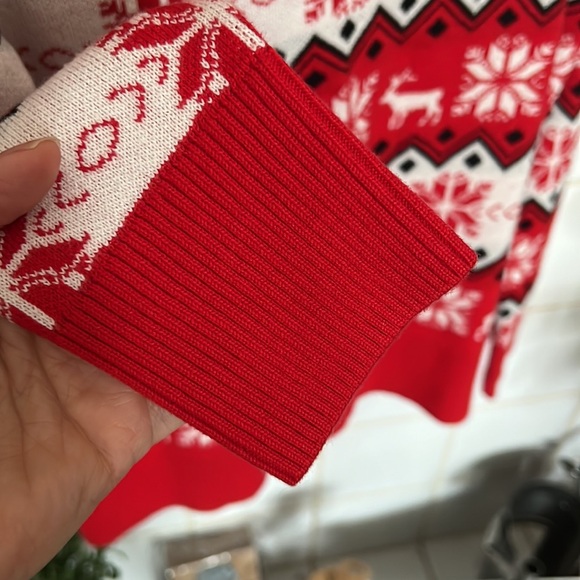 NWT Boy’s Charter Club Christmas Knit Sweater - Size XL - Can Fit Woman M & S - Picture 5 of 6